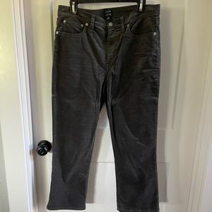 Corduroy cropped flares